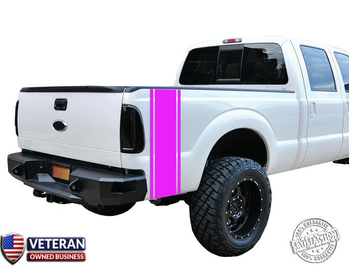 Universal 2Pin Stripe Bed stripe Vinyl Decal