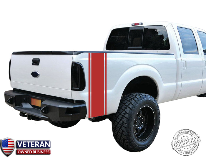 Universal 2Pin Stripe Bed stripe Vinyl Decal