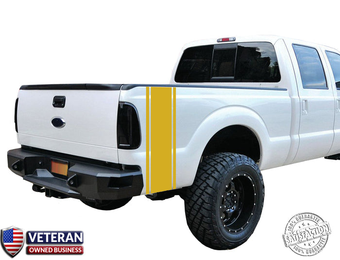 Universal 2Pin Stripe Bed stripe Vinyl Decal