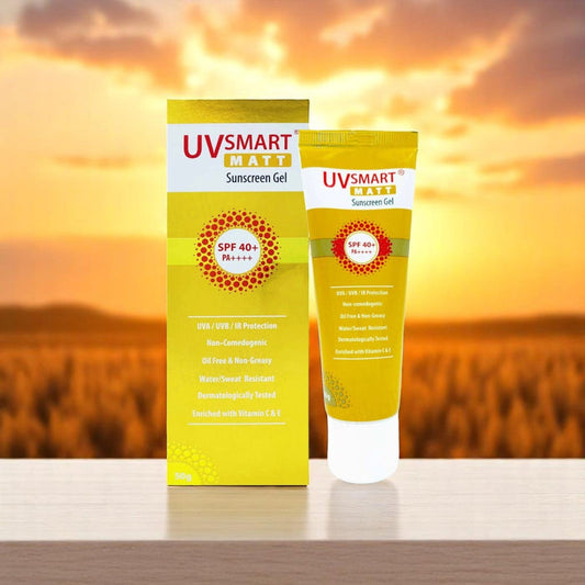 UVsmart Matt SPF 40+ Gel - Cosmosentials