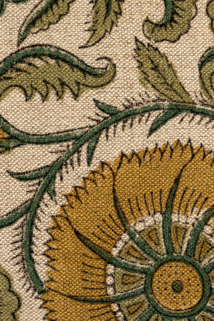 Bloomingville-Verdant-Charm-Linen-Lumbar-Pillow