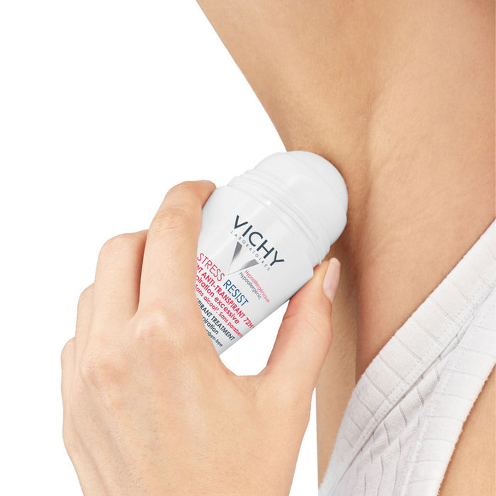 Vichy Stress Resist 72H Anti-Perspirant Deodorant Roll-On - 50ml, Anti-Perspirant