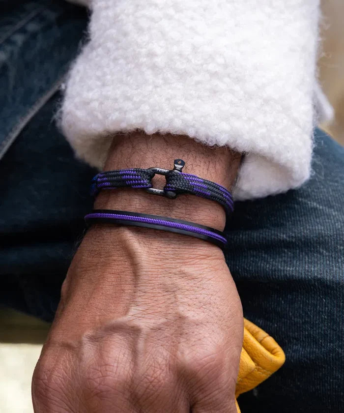 Vicious Vik  Black/Royal Purple L