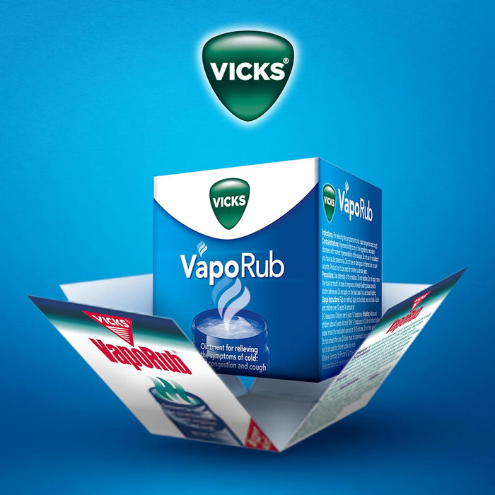 Vicks VapoRub Cough & Cold Relief Topical Balm - 10g, Respiratory Care