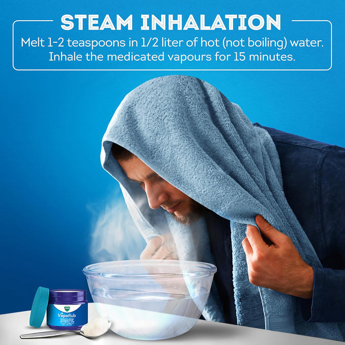 Vicks VapoRub Cough & Cold Relief Topical Balm - 10g, Respiratory Care