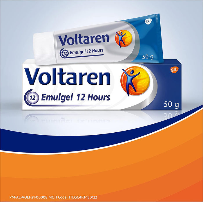 Voltaren Emulgel 2 Percent Diclofenac Pain Relief Gel - 100g, Medicine & Drugs
