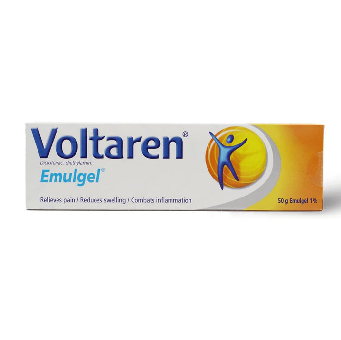Voltaren Emulgel 2 Percent Diclofenac Pain Relief Gel - 50g, Medicine & Drugs