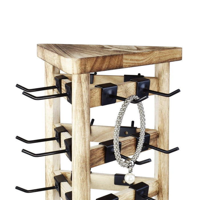 #WD4015-OK  30 Hooks Jewelry Tower Organizer