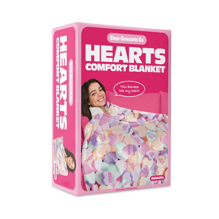 WDYM: Hearts Comfort Blanket