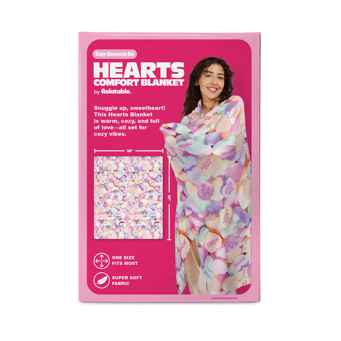 WDYM: Hearts Comfort Blanket