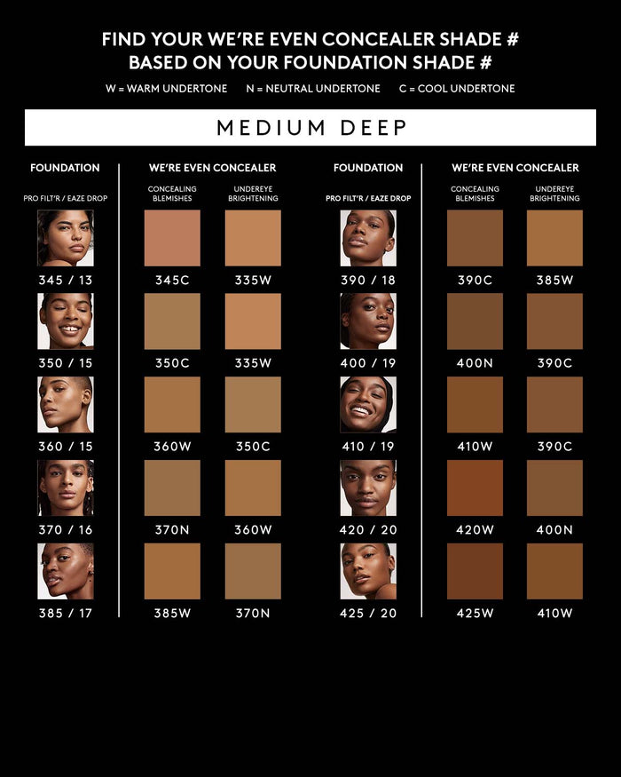 We're Even Mini Hydrating Longwear Concealer — 385W