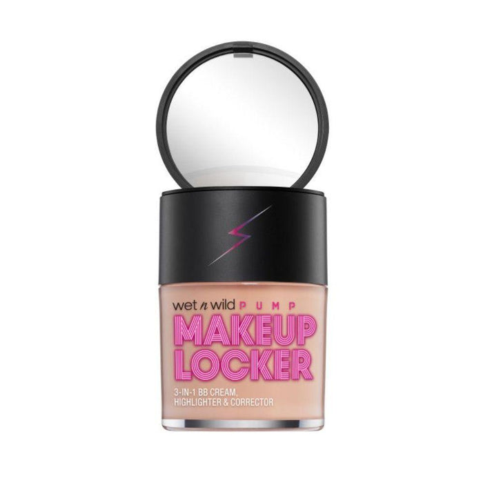 Wet N Wild Make-Up Locker 3-In-1 BB Cream, Highlighter & Corrector – Light