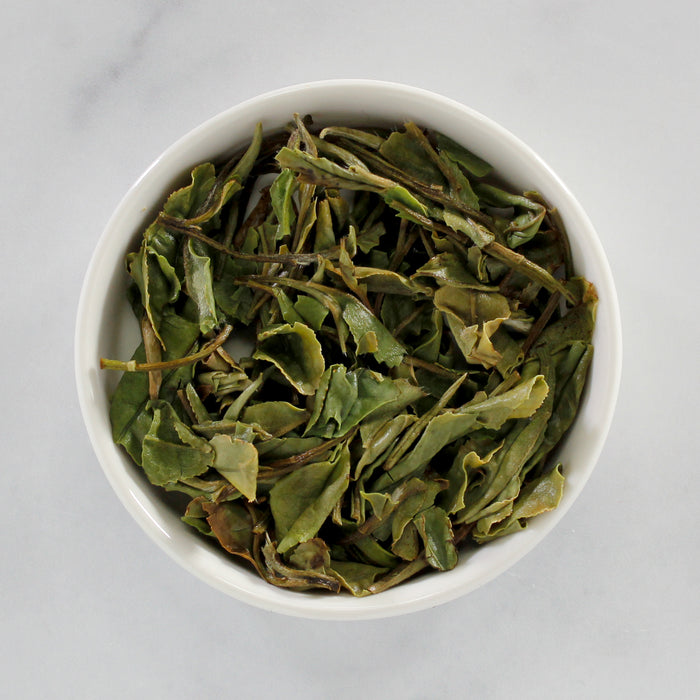 White Peony Bai Mudan - spent leaves