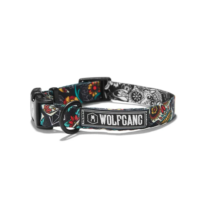 Wolfgang Los Muertos Dog Collar & Leash