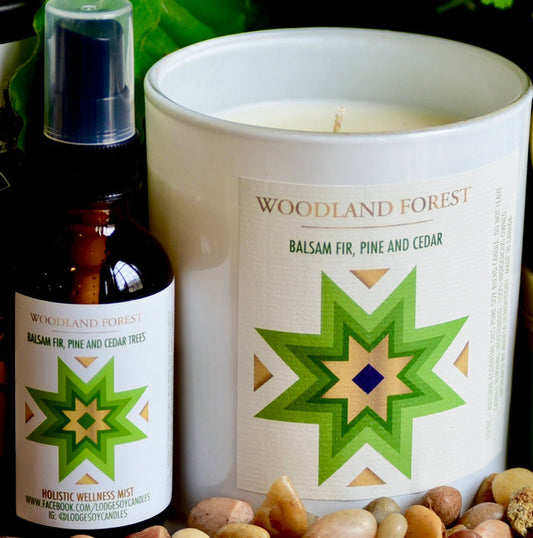 Woodland Forest Cleansing Ritual Bundle - LODGE Soy Candles
