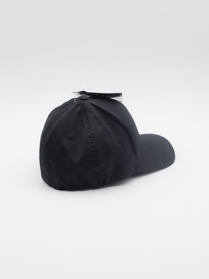 Wooly Combed 6 Panel Black