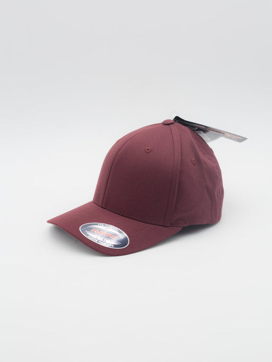 Wooly Combed 6 Panel Burgundy