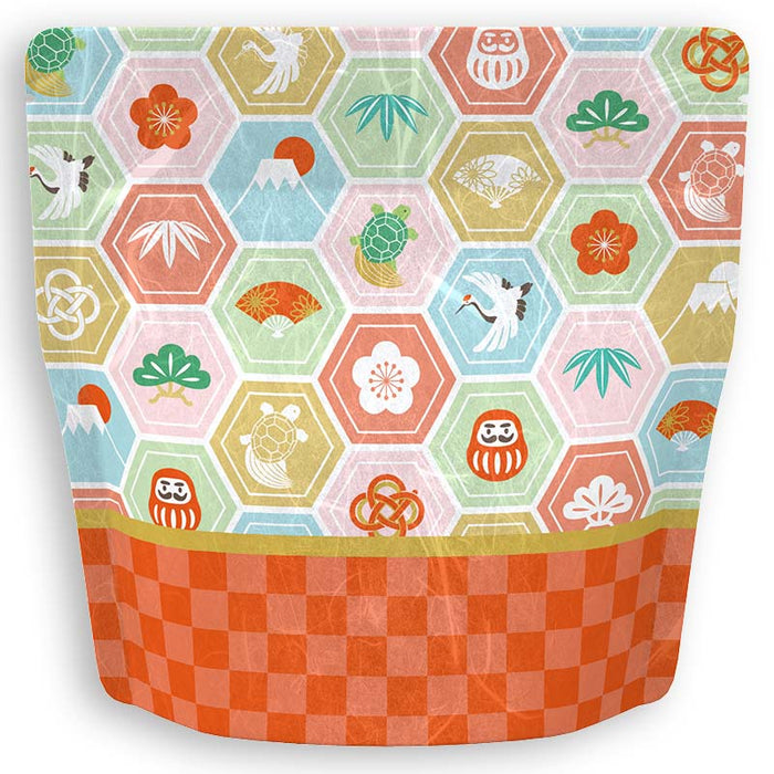 Yoshimura Pack 10134 Resealable Washi Paper Bag Celebration お祝い - Yunomi.life