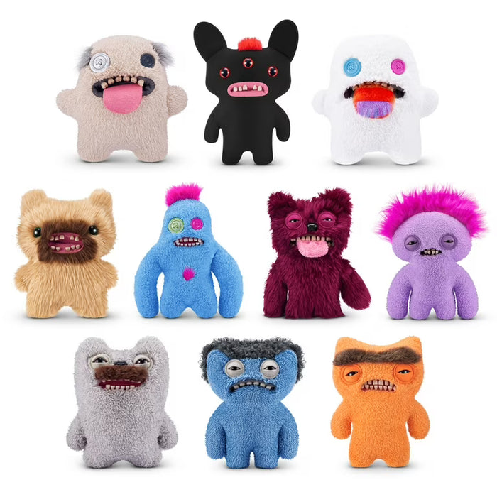 Zoofy: Fuggler 9" Plush Hairy Fuggs Assorted